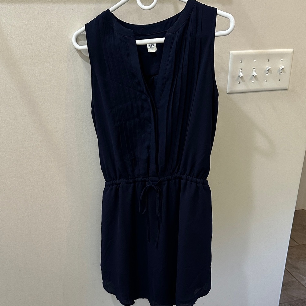 GAP Navy Blue Sleeveless Dress